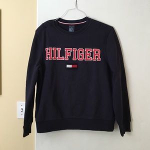 TOMMY HILFIGER sweatshirt - size L - EUC